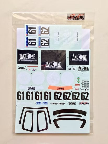 SKデカール SK24037 1/24 ホンダ シビック EG6 Take One