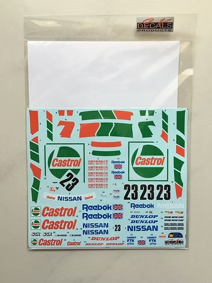 SKデカール SK24041 1/24 ニッサン スカイライン GT-R マカオ ギア 90 Castrol