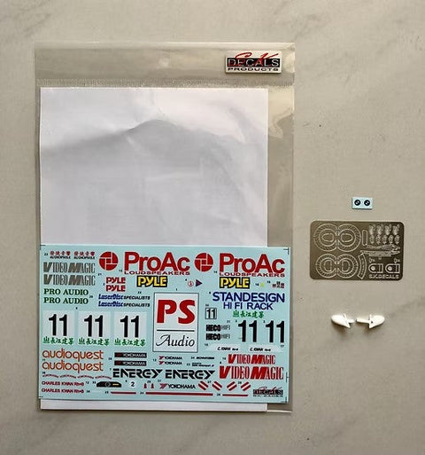 SKデカール SK24053 1/24 BMW M3 E30 マカオ ギア 93 Winner C. クワン