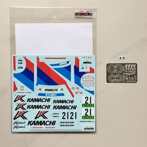 SKデカール SK24054 1/24 BMW M3 E30 マカオ Cup 91 #21
