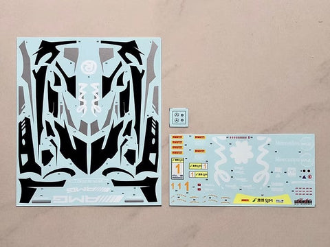 SKデカール SK24084 1/24 メルセデス AMG GT FIA GT Cup マカオ 18 #1