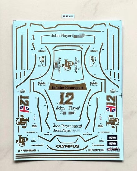 SKデカール SK24096 1/24 LB-WORKS ニッサン GT-R R35 type 2 JPS Style