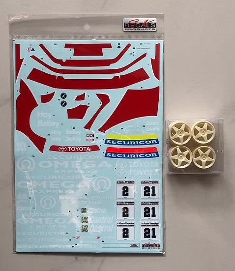 SKデカール SK24098 1/24 トヨタ コロナ ST191 BTCC 93 チーム Securicor