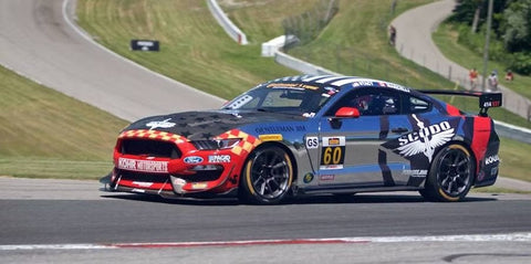 SKデカール SK24117 1/24 フォード マスタング GT4 コンチネンタルタイヤ スポーツカーチャレンジ モスポート 2018 KohR Motorsports #60