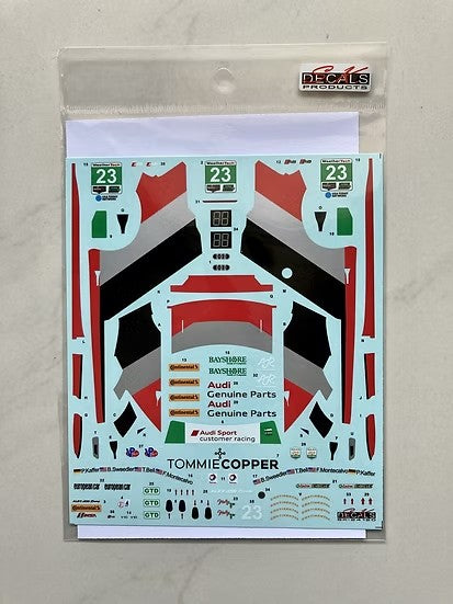 SKデカール SK24120 1/24 アウディ R8 LMS GT3 IMSA デイトナ 24H 17 #23 Alex Job Racing