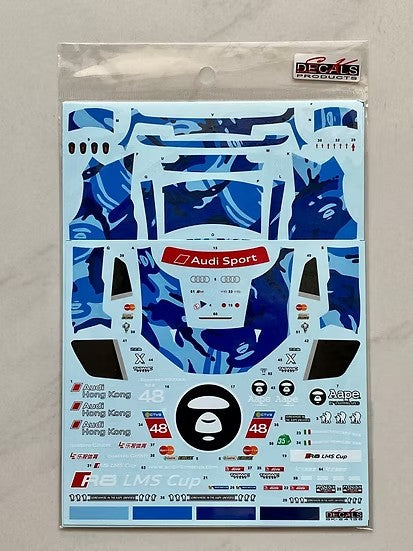 SKデカール SK24135 1/24 アウディ R8 LMS Cup Sepang 2016 AAPE / Phoenix Racing Asia