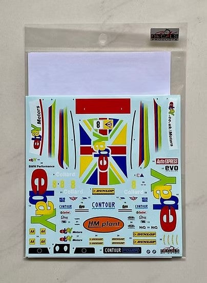 SKデカール 1/24 SK24180 BMW 320si E90 BTCC ノックヒル GP 2012 eBay モータース