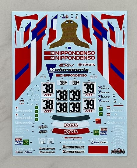 SKデカール SK24198 1/24 トヨタ コロナ EXiV JTCC 1995 トヨタ チーム セルモ