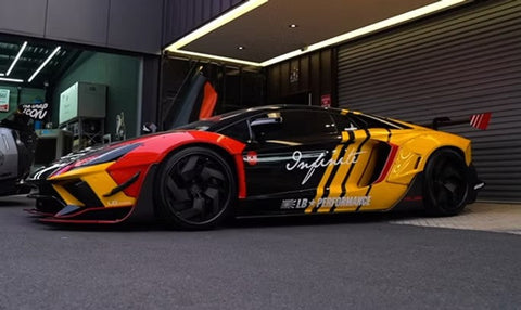 SKデカール SK24207 1/24 LBワークス ランボルギーニ アヴェンタドール Ver.2 インフィニティ (アオシマ用)