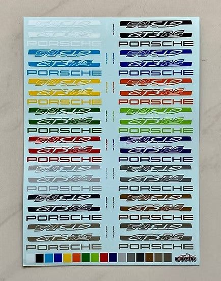 SKデカール SK24210 1/24 ポルシェ 911 GT3 RS ストライプデカールセット (タミヤ用)