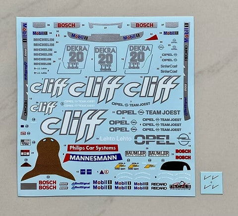 SKデカール SK24212 1/24 オペル カリブラ V6 4X4 DTM 1995 オペル チームヨースト (タミヤ用)