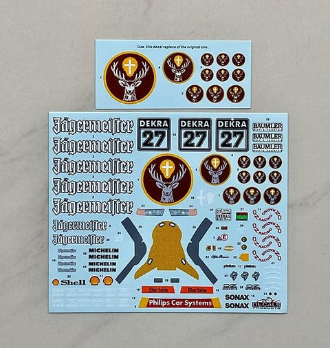 SKデカール SK24213 1/24 アルファロメオ 155 V6 Ti DTM 1994 イエーガーマイスター シューベル エンジニアリング (タミヤ用)