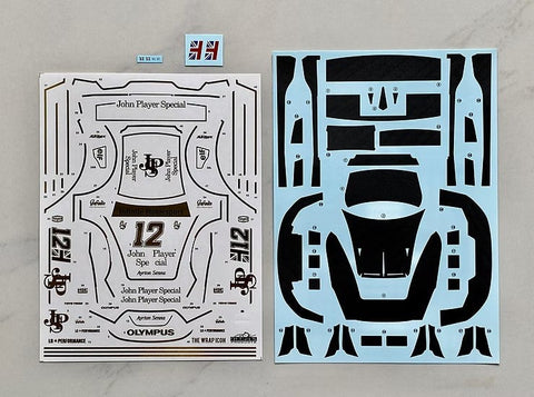 SKデカール SK24216 1/24 LBワークス 日産 R35 GT-R タイプ2 JPSスタイル (クローム&カーボンバージョン) (アオシマ用)