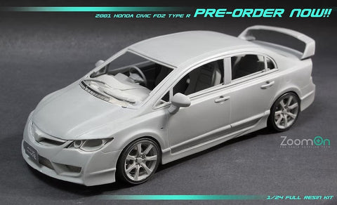 ZoomOn Z001 1/24 ホンダ シビック FD2 タイプR (新型)