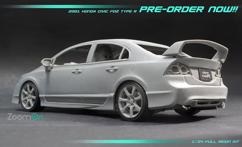 ZoomOn Z001 1/24 ホンダ シビック FD2 タイプR (新型)