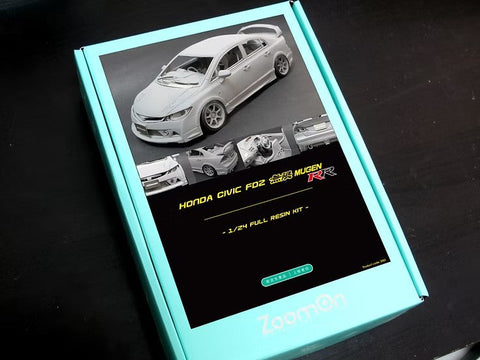 ZoomOn Z002 1/24 ホンダ シビック FD2 無限 RR (新型)