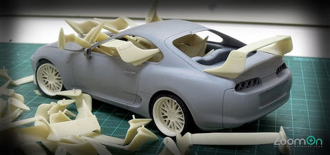 ZoomOn Z004 1/24 スープラ TRD スポイラー