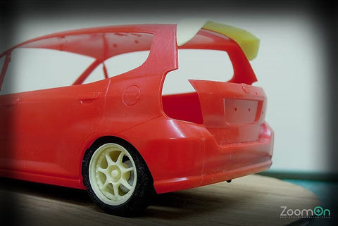 ZoomOn Z007 1/24 ホンダ Jazz(フィット)用 Vtec OEM スポイラー