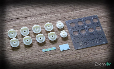 ZoomOn Z016 1/24 ディスクブレーキセット 18-21インチ ホイール用 C