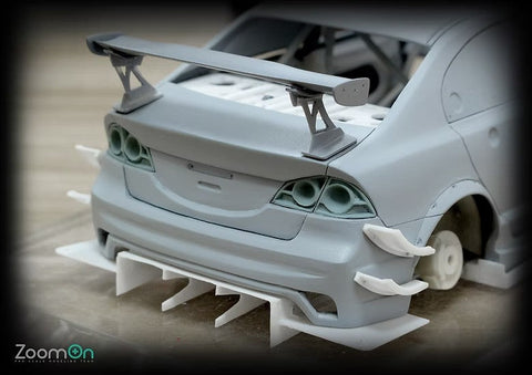 ZoomOn Z026 1/24 ホンダ シビック FD2 タイプR スプーン