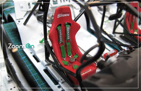 ZoomOn Z031 1/24 ブリッド Zeta II レーシングシート