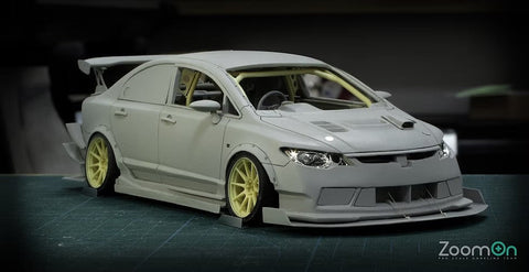 ZoomOn Z034 1/24 ホンダ シビック FD2 スプーンバージョン (最終型)