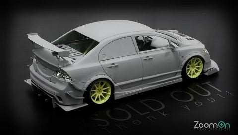ZoomOn Z034 1/24 ホンダ シビック FD2 スプーンバージョン (最終型)