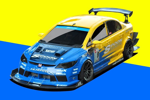 ZoomOn Z034 1/24 ホンダ シビック FD2 スプーンバージョン (最終型)