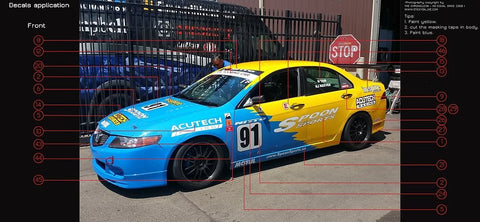 ZoomOn Z035 1/24 ホンダ アコード ユーロR スプーン