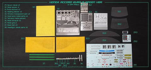 ZoomOn Z035 1/24 ホンダ アコード ユーロR スプーン