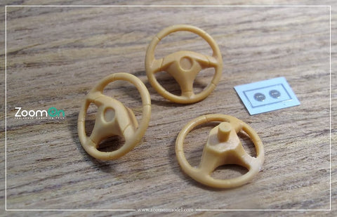 ZoomOn Z058 1/24 TRD ステアリングホイール