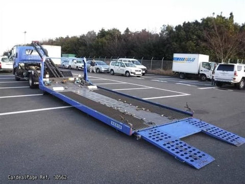 ZoomOn Z060 1/24 いすゞ エルフ フラットベッド 車載専用車