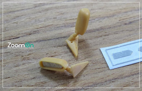 ZoomOn Z063 1/24 汎用 レーシングサイドミラー