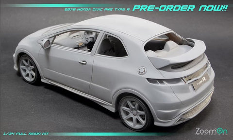 ZoomOn Z079 1/24 ホンダ シビック FN2 タイプR