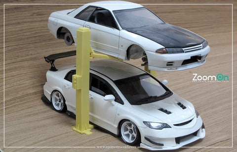 ZoomOn Z083 1/24 2ポストカーリフト