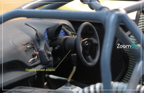 ZoomOn Z091 1/24 ステアリングホイールアダプター