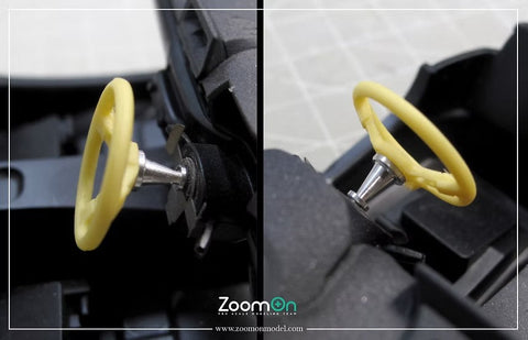 ZoomOn Z107 1/24 無限 ステアリングボス ハブ