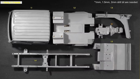 ZoomOn Z108 1/24 いすゞ NPR Tow トラック