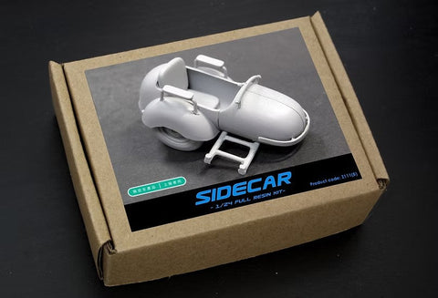 ZoomOn Z111(B) 1/24 ベスパ VNB 125 サイドカー (バイク別売)