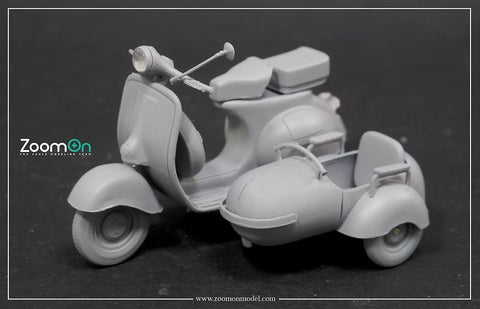 ズームオン Z111(B) 1/24 ベスパ VNB 125 サイドカー(バイク別売)