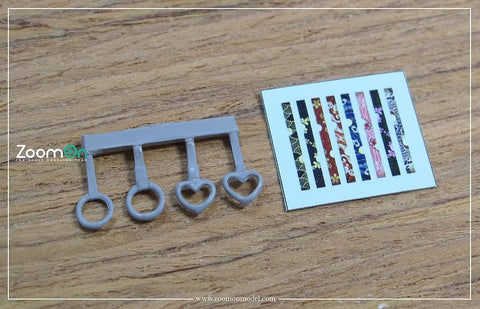 ZoomOn Z112 1/24 ハンドル ストラップリング