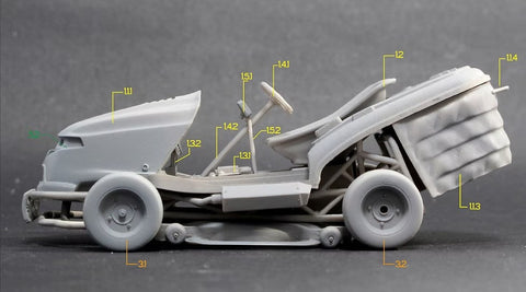 ZoomOn Z113 1/24 ホンダ ミーンモワーV2