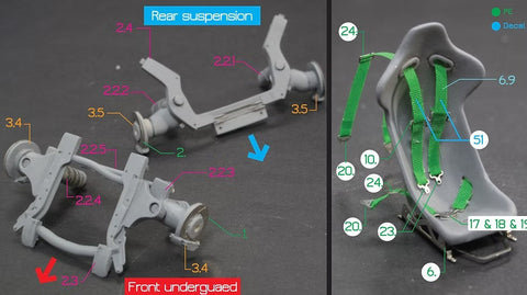 ZoomOn Z119 1/24 ホンダ フィット GK スプーン