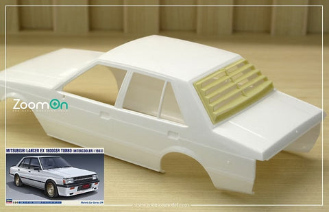 ZoomOn Z128 1/24 ミツビシ ランサー EX 1800GSR ウインドウルーバー