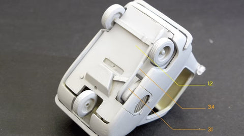 ZoomOn Z130 1/24 ピール・P50 1962'