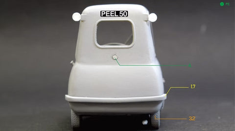 ZoomOn Z130 1/24 ピール・P50 1962'