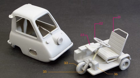 ZoomOn Z130 1/24 ピール・P50 1962'