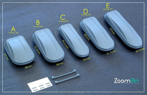 ZoomOn Z150B 1/24 ツーリング ルーフボックス(B)