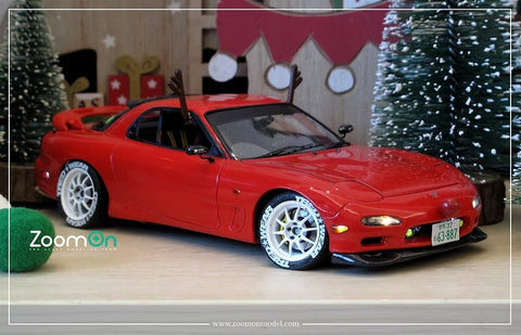 ZoomOn Z162 1/24 クリスマスのトナカイの角(B)