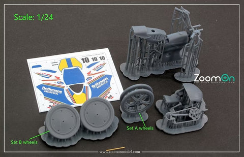 ZoomOn Z188 1/12 リトル バレット バイシクル (Set B クローズドホイール)